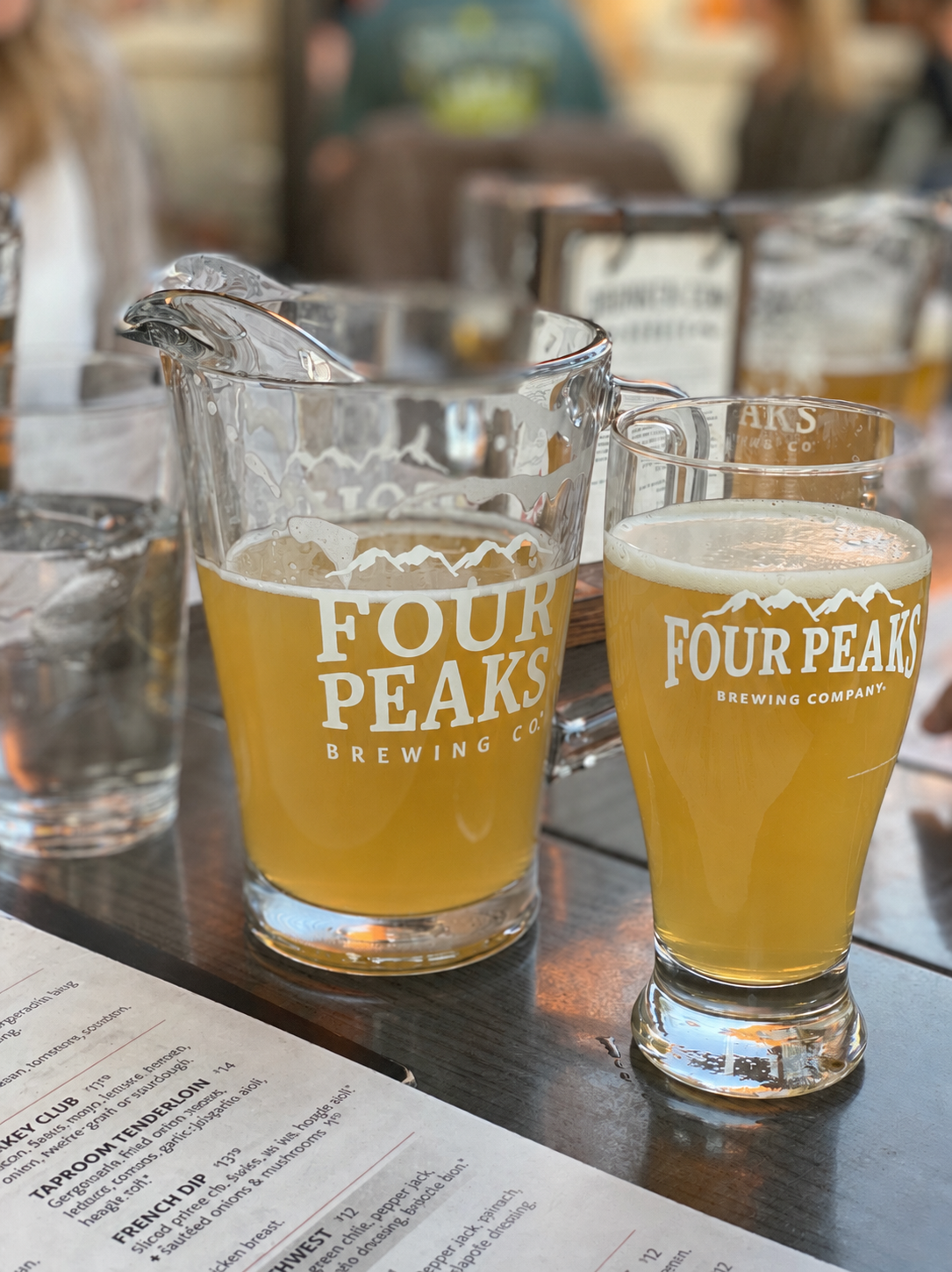 A WOW Wheat from Four Peaks Brewing — Lori's favorite